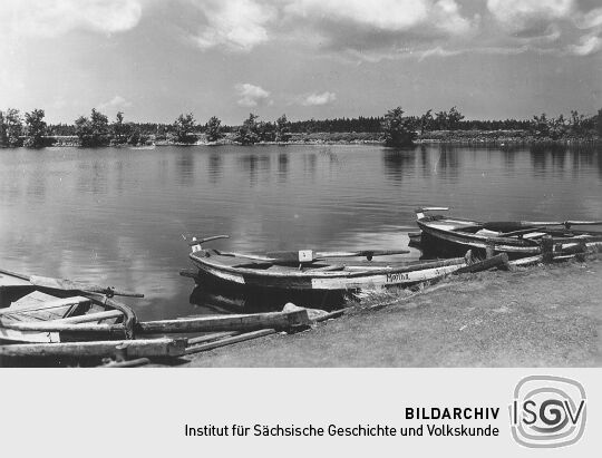 Der Große Galgenteich in Altenberg