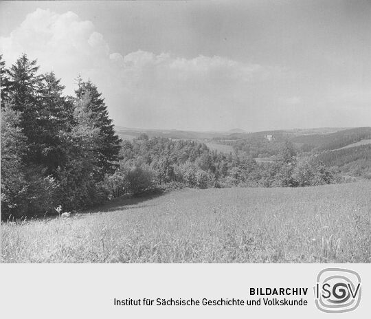 Blick in das Müglitztal bei Lauenstein