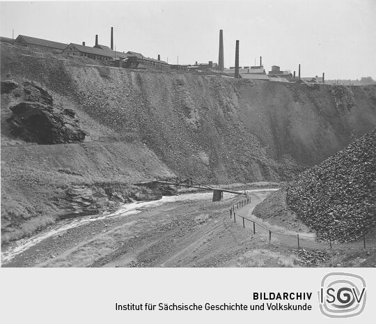 Hüttenanlagen im Muldental bei Freiberg