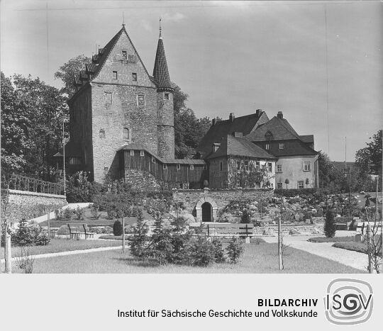 Das Schloß in Schlettau