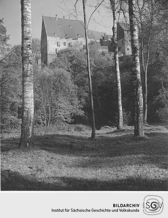 Blick auf Schloß Reinsberg