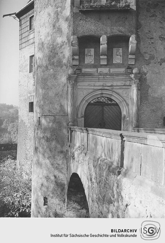 Schloßbrücke des Schlosses Reinsberg