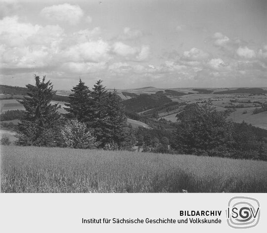 Blick in das Müglitztal bei Bärenstein