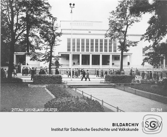 Das Grenzland-Theater in Zittau