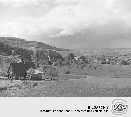 Blick auf Waltersdorf