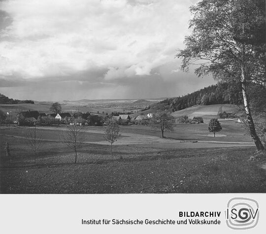 Blick auf Waltersdorf
