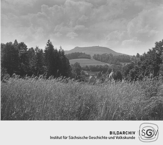 Blick auf Lückendorf und Hochwald