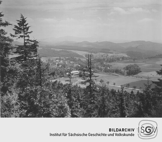 Blick in das "Töpfergebiet" mit Lückendorf