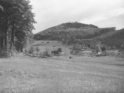 Bild: Blick zur Lausche von Waltersdorf aus