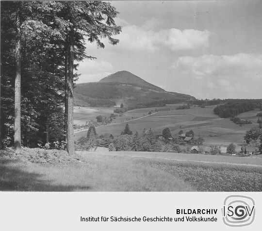 Blick zur Lausche bei Waltersdorf