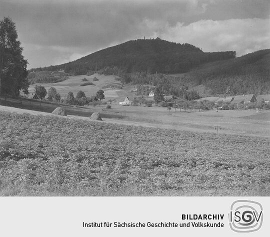 Blick zur Lausche und Waltersdorf
