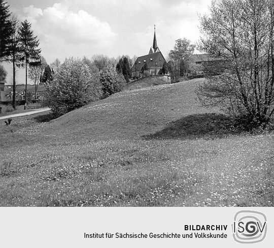 Blick zur Kirche von Altensalz