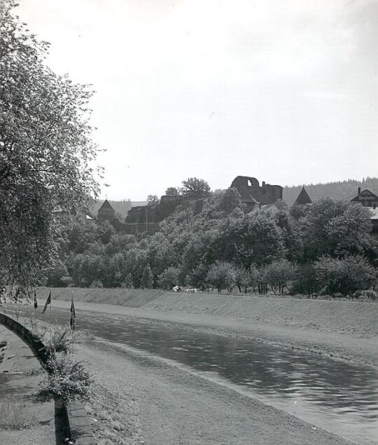 Ruine der Burg Elsterberg
