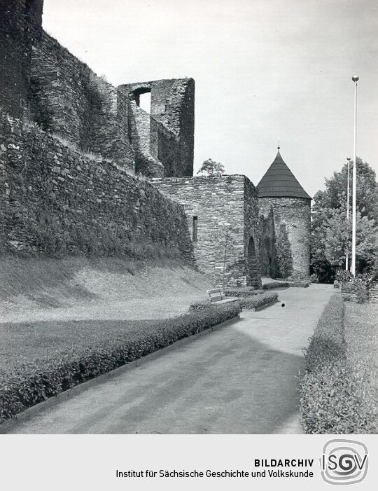 Die Burgruine Elsterberg