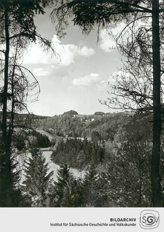 Das Tal der Weißen Elster bei Bartmühle
