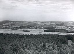 Blick über das Vogtland bei Netzschkau