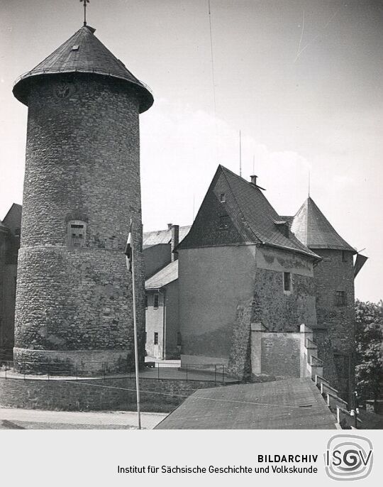 Schloß Voigstberg bei Oelsnitz