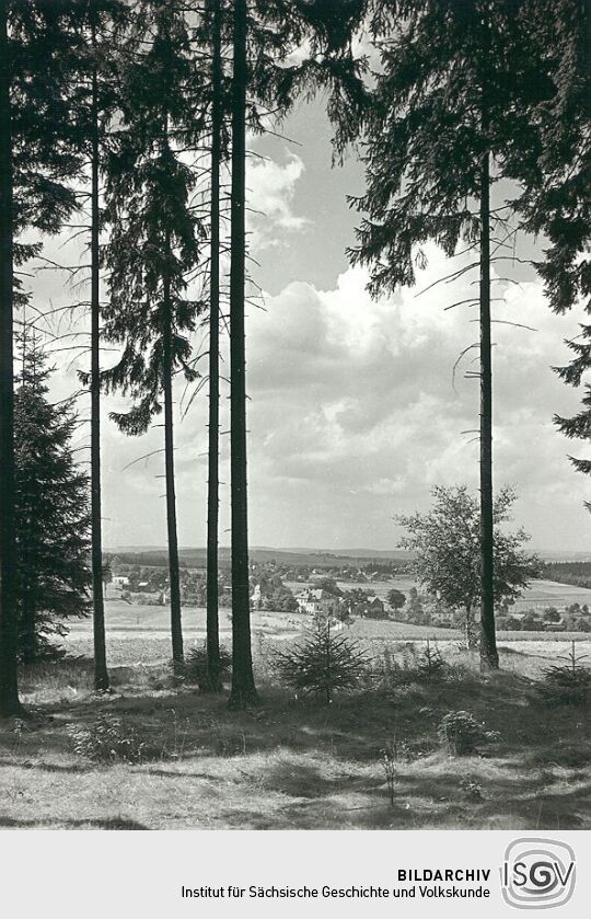 Blick auf Wernitzgrün