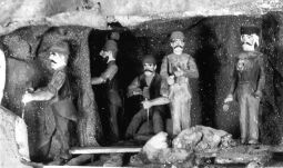 Bild: Detail aus einem Bergwerksmodell