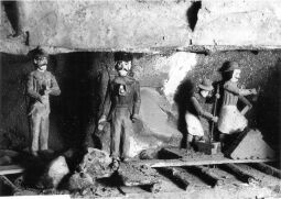 Bild: Detail aus einem Bergwerksmodell