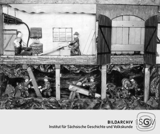 Teilausschnitt aus einem Mechanischen Bergwerk