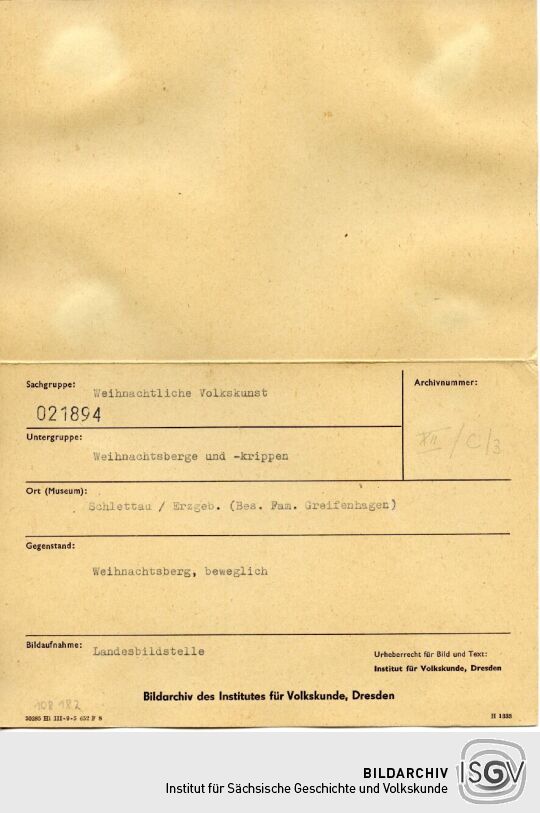 Beweglicher Weihnachtsberg