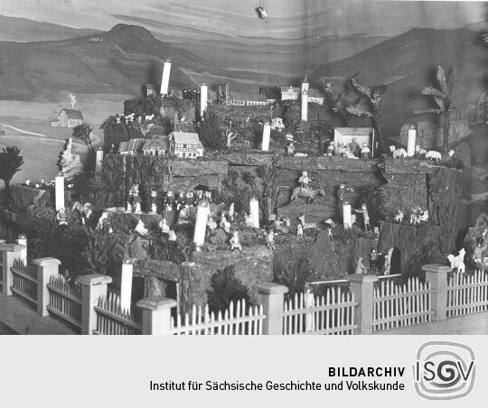 Weihnachtsberg aus Schlettau