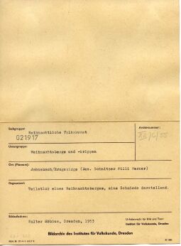 Mechanischer Weihnachtsberg mit Elektromotor