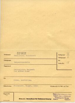 Mechanisches Bergwerk von Arthur Bauer