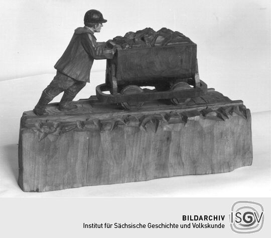 Fördermann im Erzbergbau