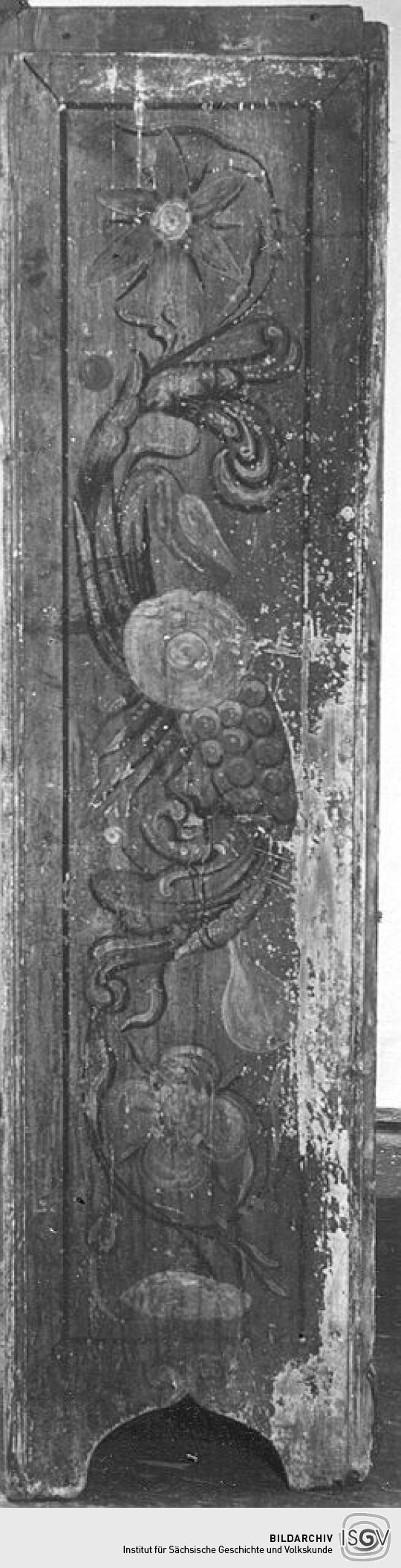 Eintüriger Stollenschrank