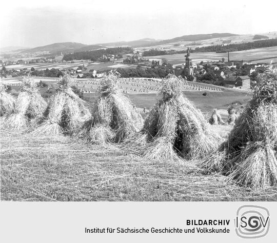 Blick auf Wehrsdorf