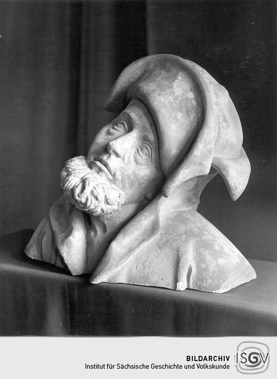 Kopf des Daniel im Freiberger Dom