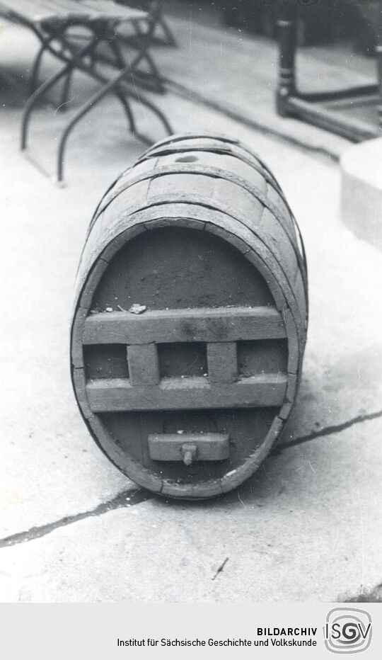 Weinfaß aus Meißen