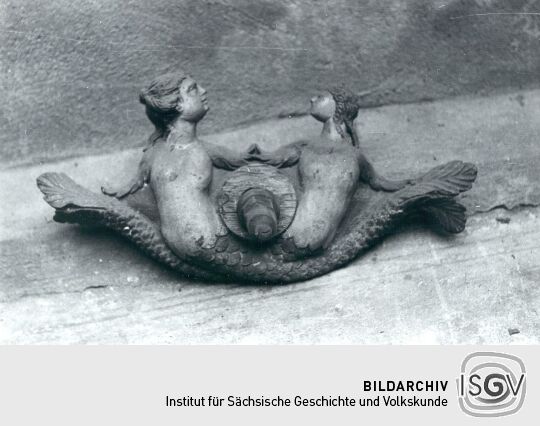 Verzierter Faßriegel aus Meißen