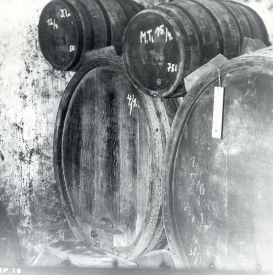 Faßlagerung in Seußlitz