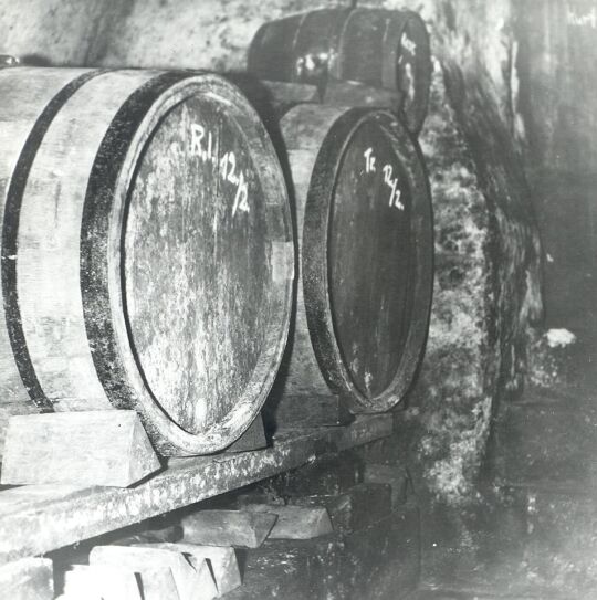 Faßlagerung in Seußlitz