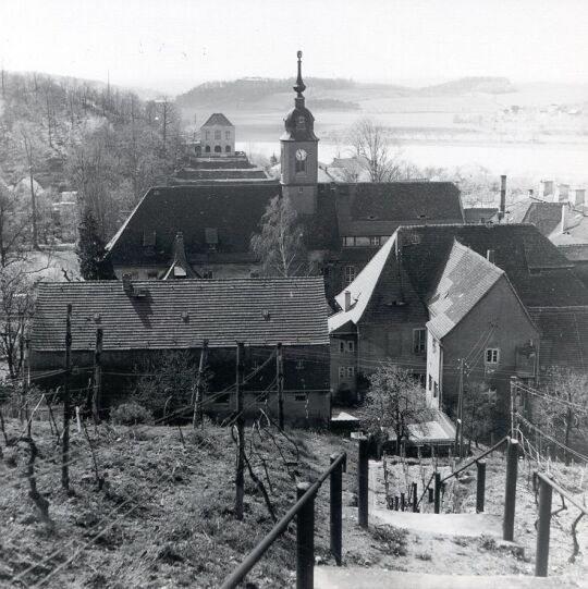 Blick vom Seußlitzer Schloßberg