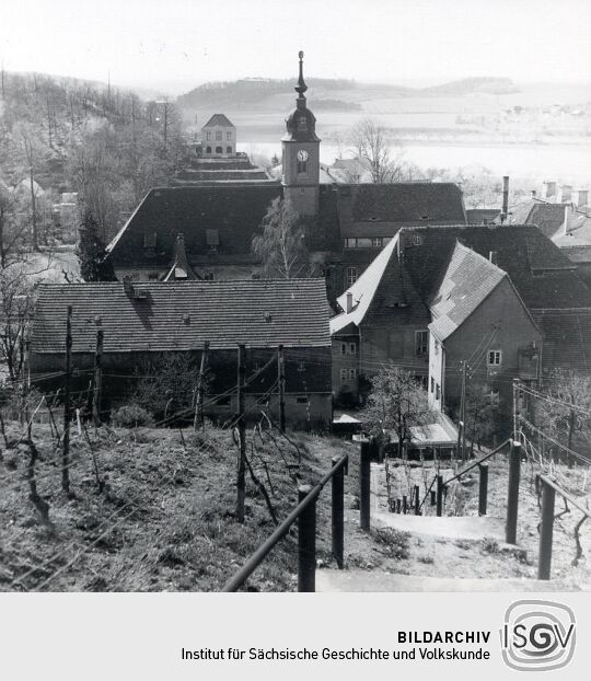 Blick vom Seußlitzer Schloßberg