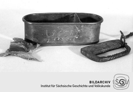 Nagelgefäß aus dem Heimatmuseum Neustadt