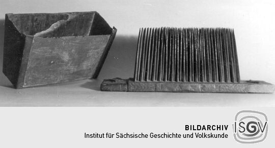 Flachshechel aus dem Heimatmuseum Neustadt