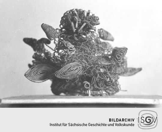 Totenkrone aus dem Heimatmuseum Neustadt