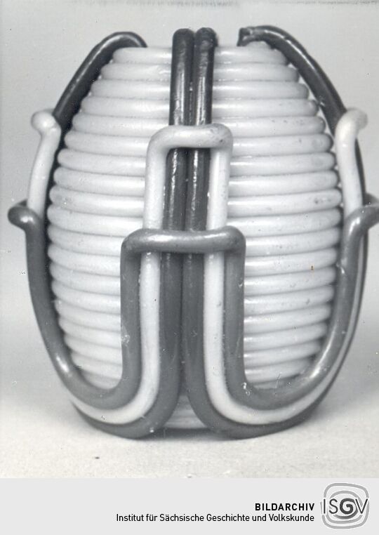 Wachsstock aus dem Heimatmuseum Sebnitz
