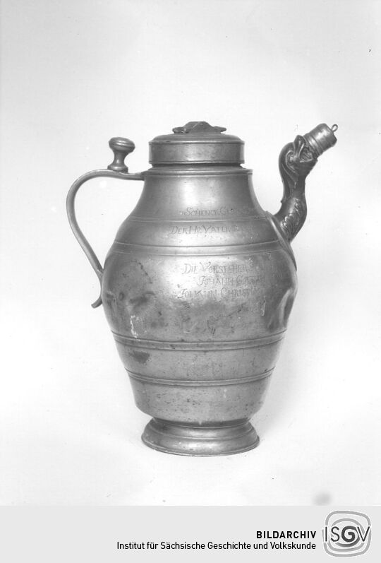 Krug der Sebnitzer Schuhmacherinnung
