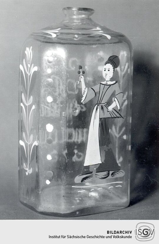 Schnapsflasche aus dem Heimatmuseum Nossen