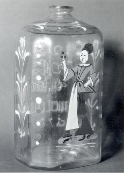 Bild: Schnapsflasche aus dem Heimatmuseum Nossen