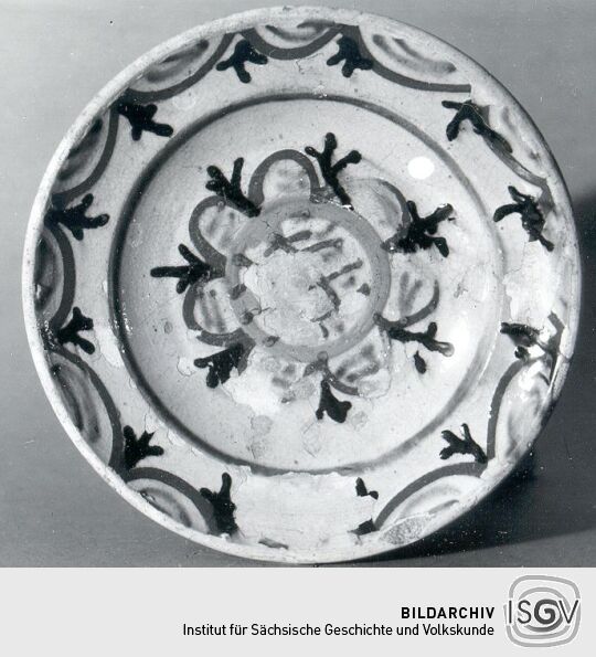 Teller aus dem Heimatmuseum Nossen
