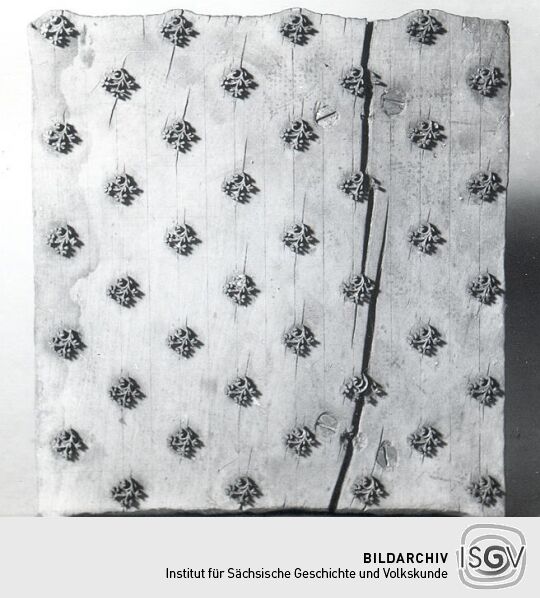 Druckmodel aus dem Heimatmuseum Nossen