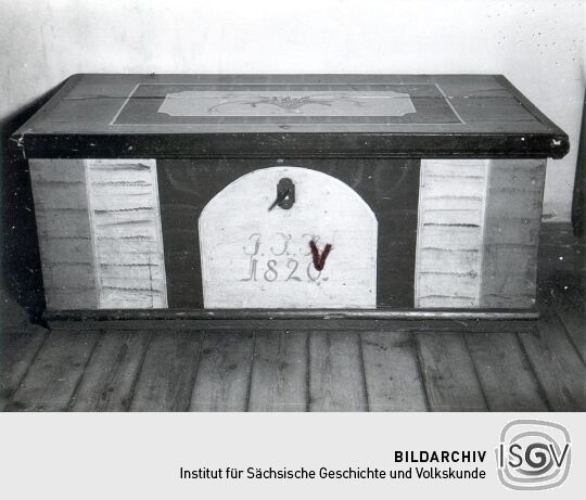 Truhe aus dem Heimatmuseum Nossen