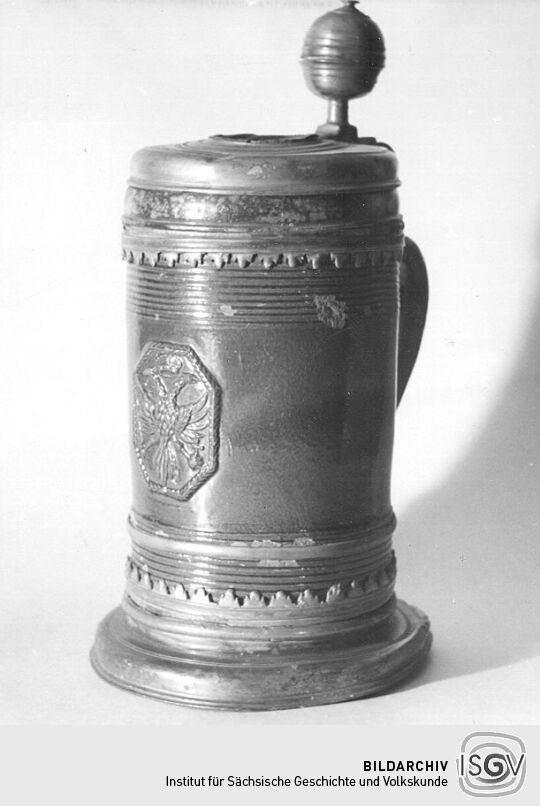 Bierkrug aus dem Heimatmuseum Neustadt